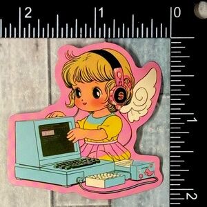 🌀10/$10🌀 Retro 80s Colorful Fun Reusable Waterproof Vinyl Sticker Decal